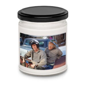 Scented soy candle